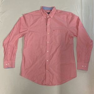New Men's Small Salmon Izod Dress Shirt
